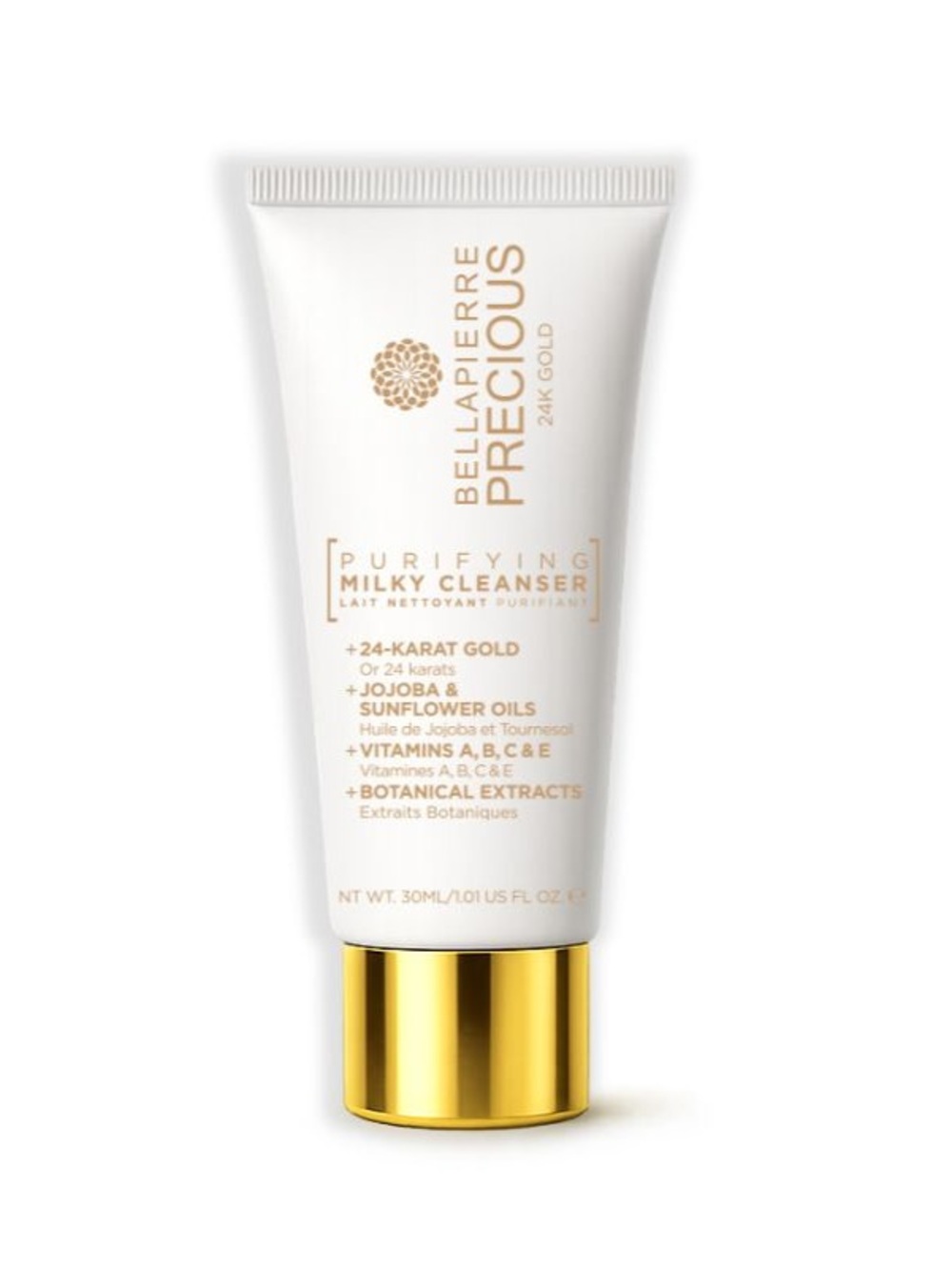 Bellapierre Precious 24K Gold Purifying Milky Cleanser 
NWT